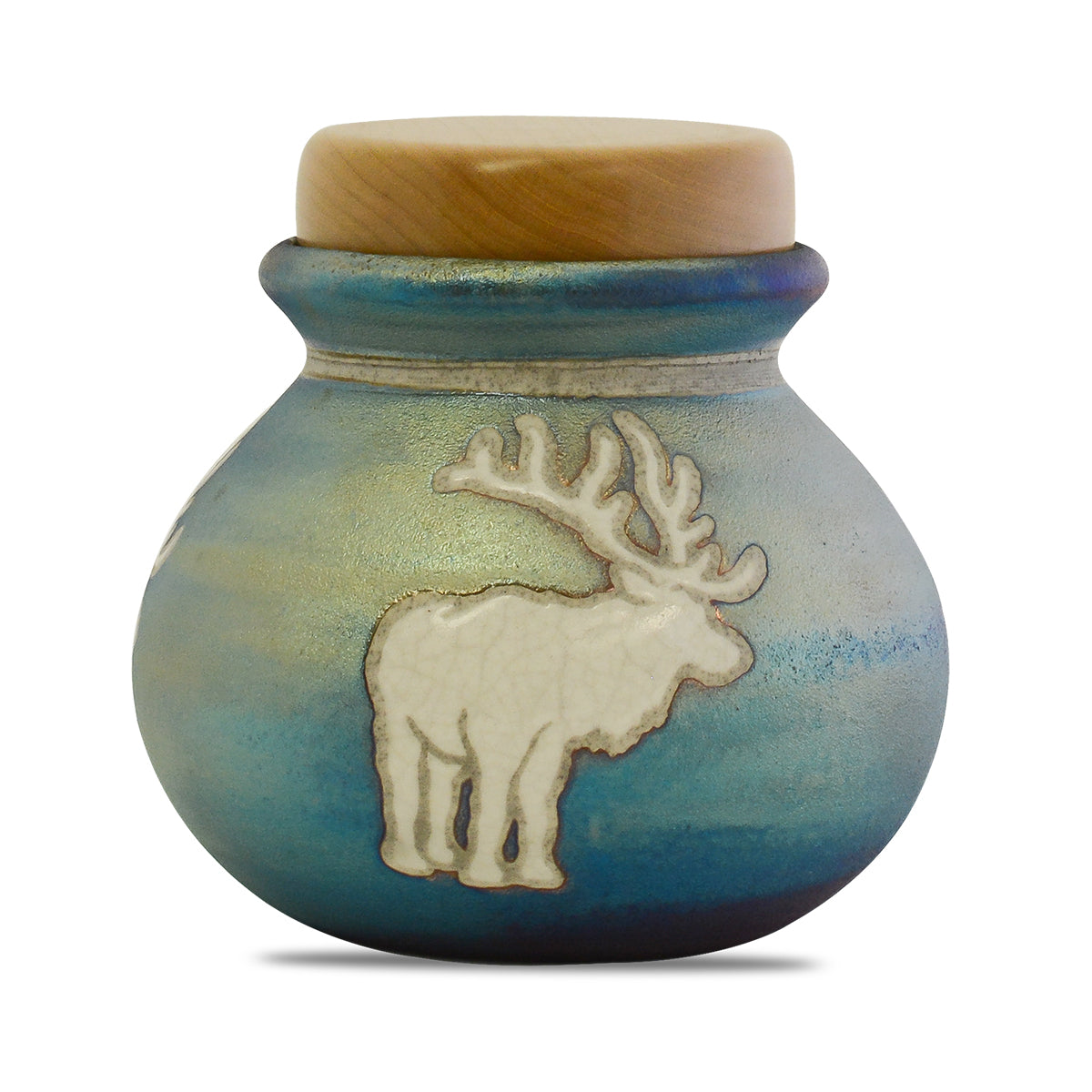 Elk Raku Keepsake