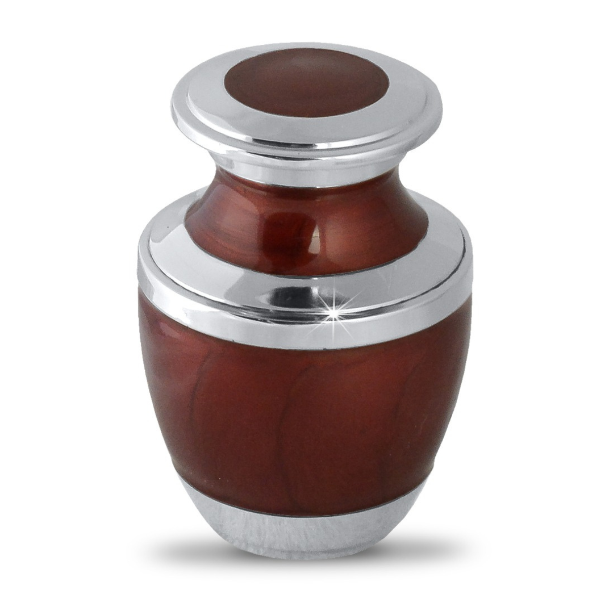 Purple Plain Metal Keepsake