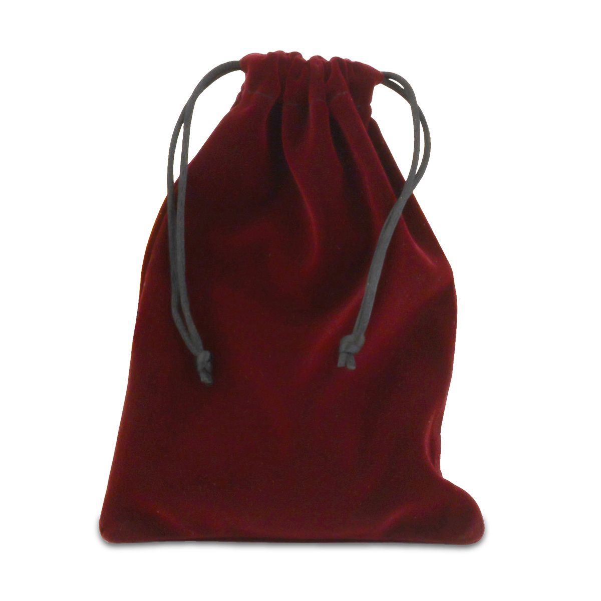 Burgundy Velvet Bag Urn 13" x 16"
