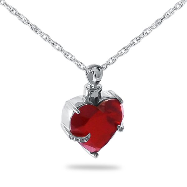 Deep Love Silver Keepsake