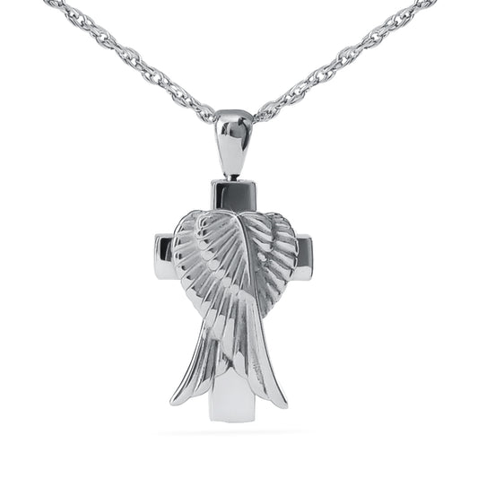 Angel's Cross Silver Keepsake