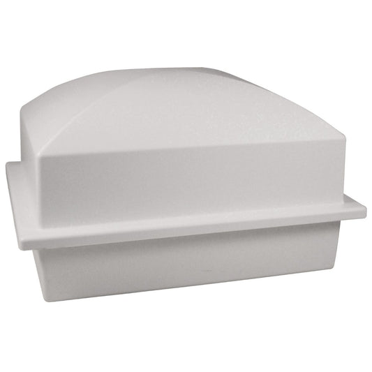 Single Burial Vault - White